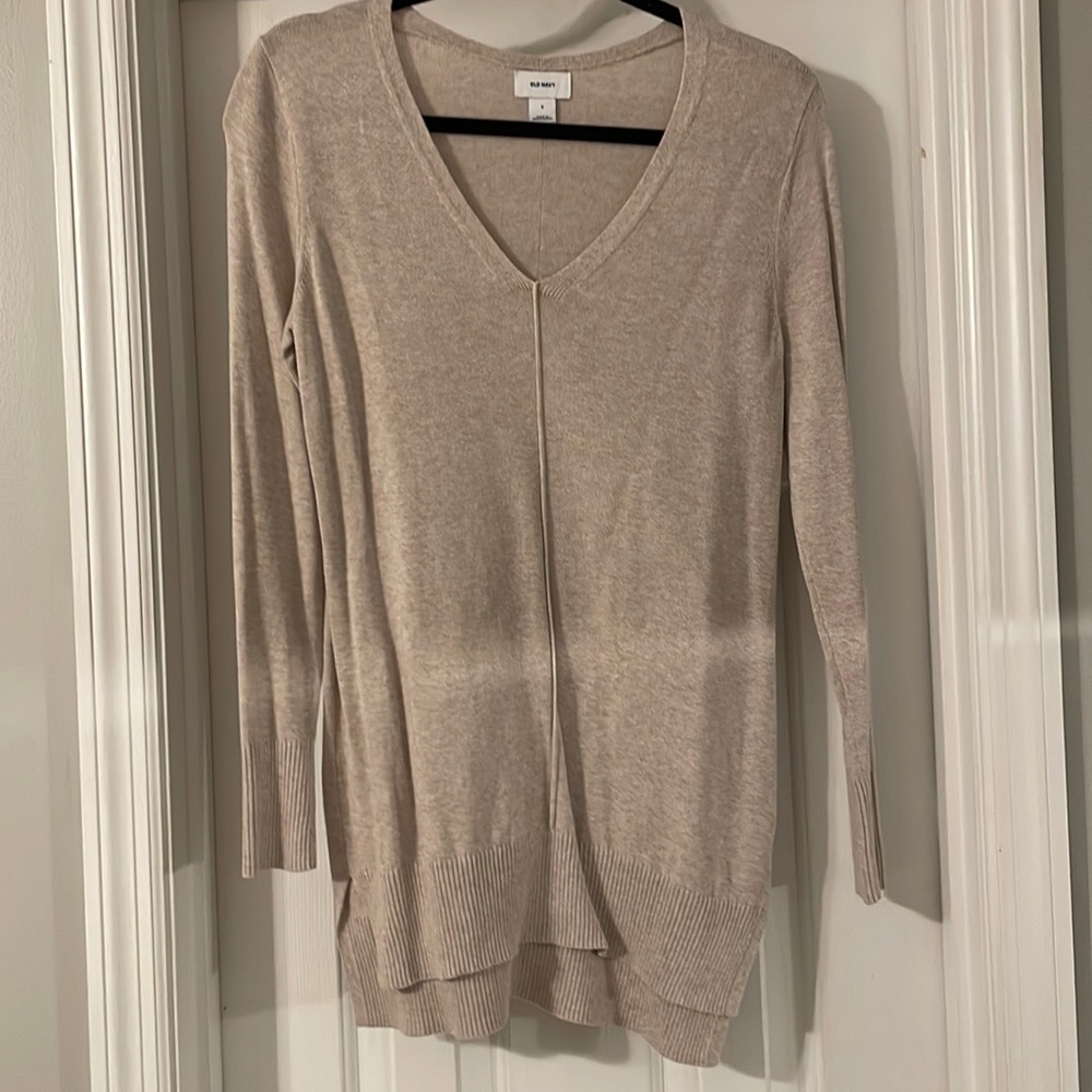 GUC beige tunic sweater